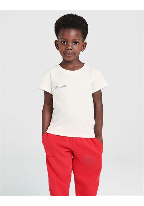 T-Shirt Core In Cotone Organico PPRMINT Bianca PANGAIA KIDS | 100004300003